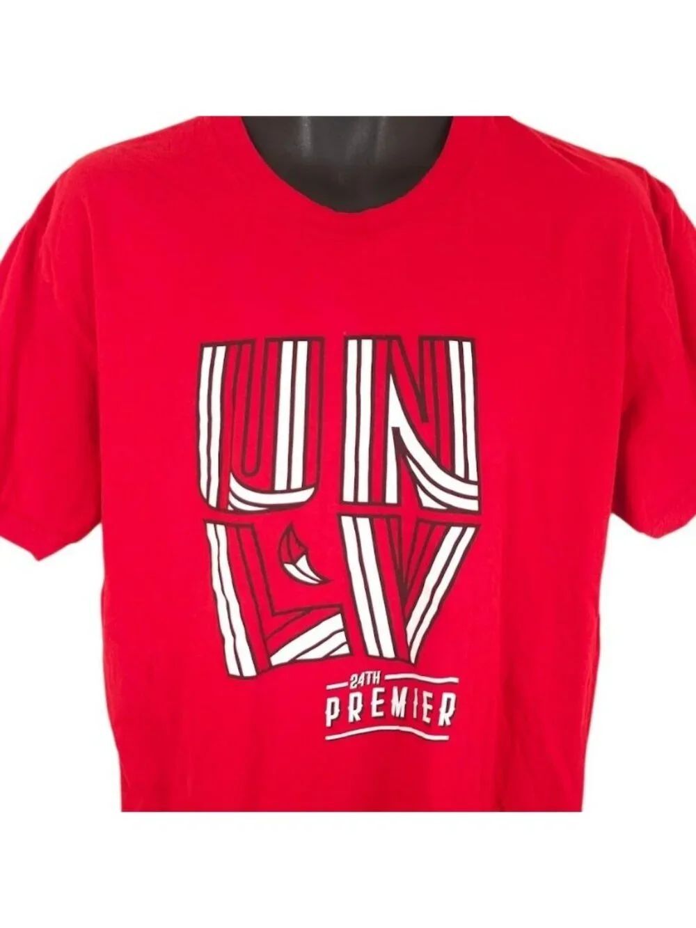 Premier UNLV Rebels T Shirt Mens Size XL Red Fight Song 2019 Las Vegas